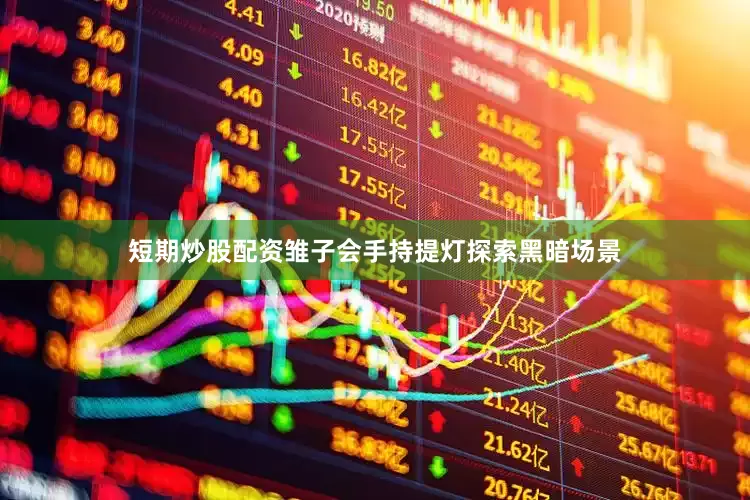 短期炒股配资雏子会手持提灯探索黑暗场景